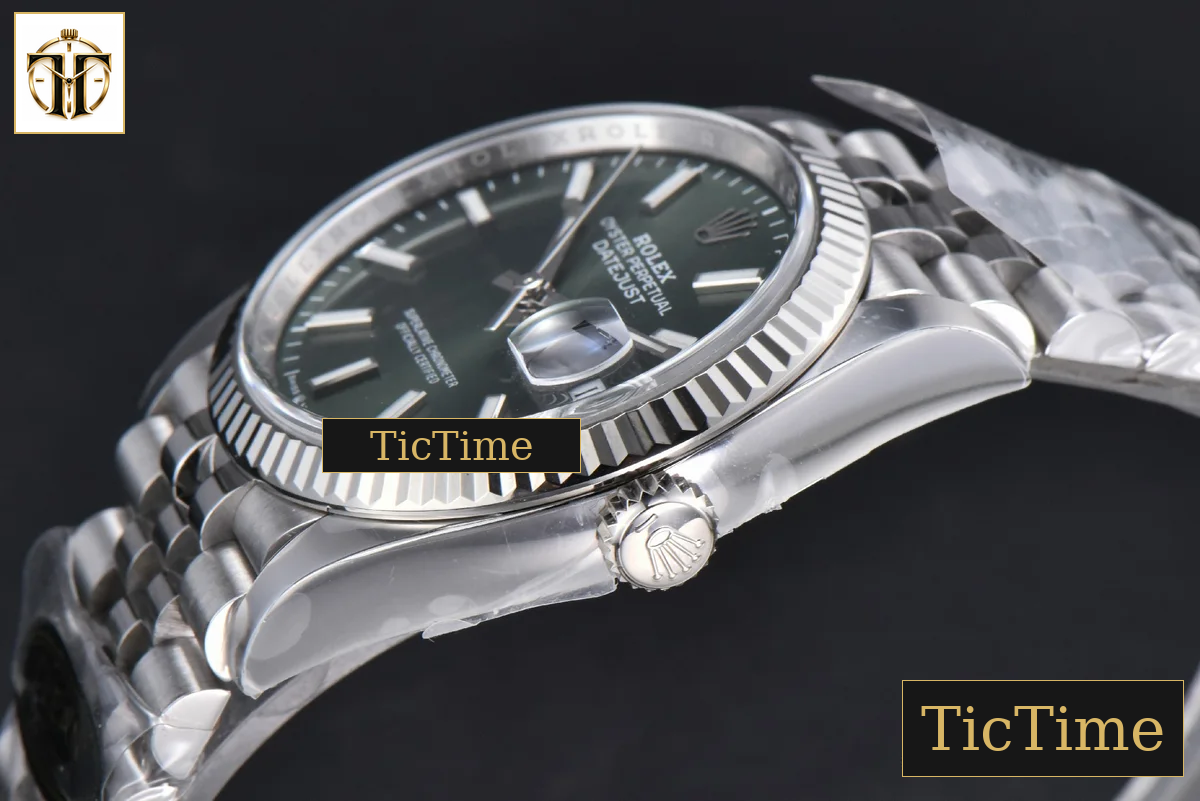 DateJust Mint 126234 36mm Clean Factory Green Dial Jubilee Bracelet VR3235 — foto 12