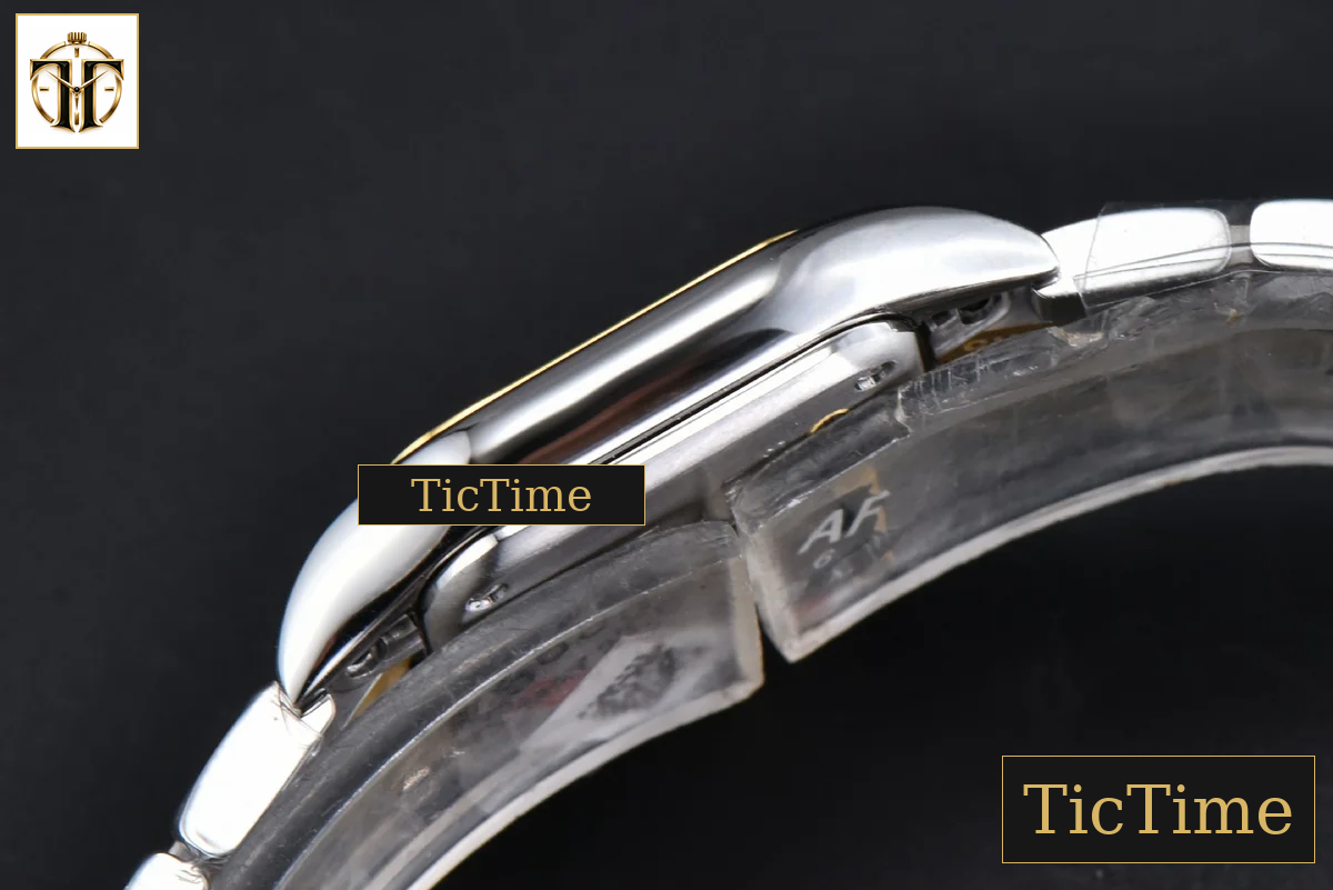 Panthère 22mm AF SS/YG White Diamond Dial Diamond Bezel SS/YG Bracelet Ronda Quartz — foto 13