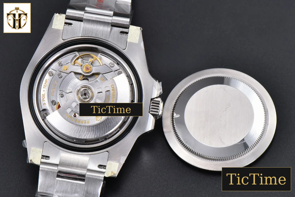 GMT Master II GRNR 904L 126710 40mm Clean Factory Black/Gray Bezel Black Dial Osyter Bracelet DD3285 — foto 24