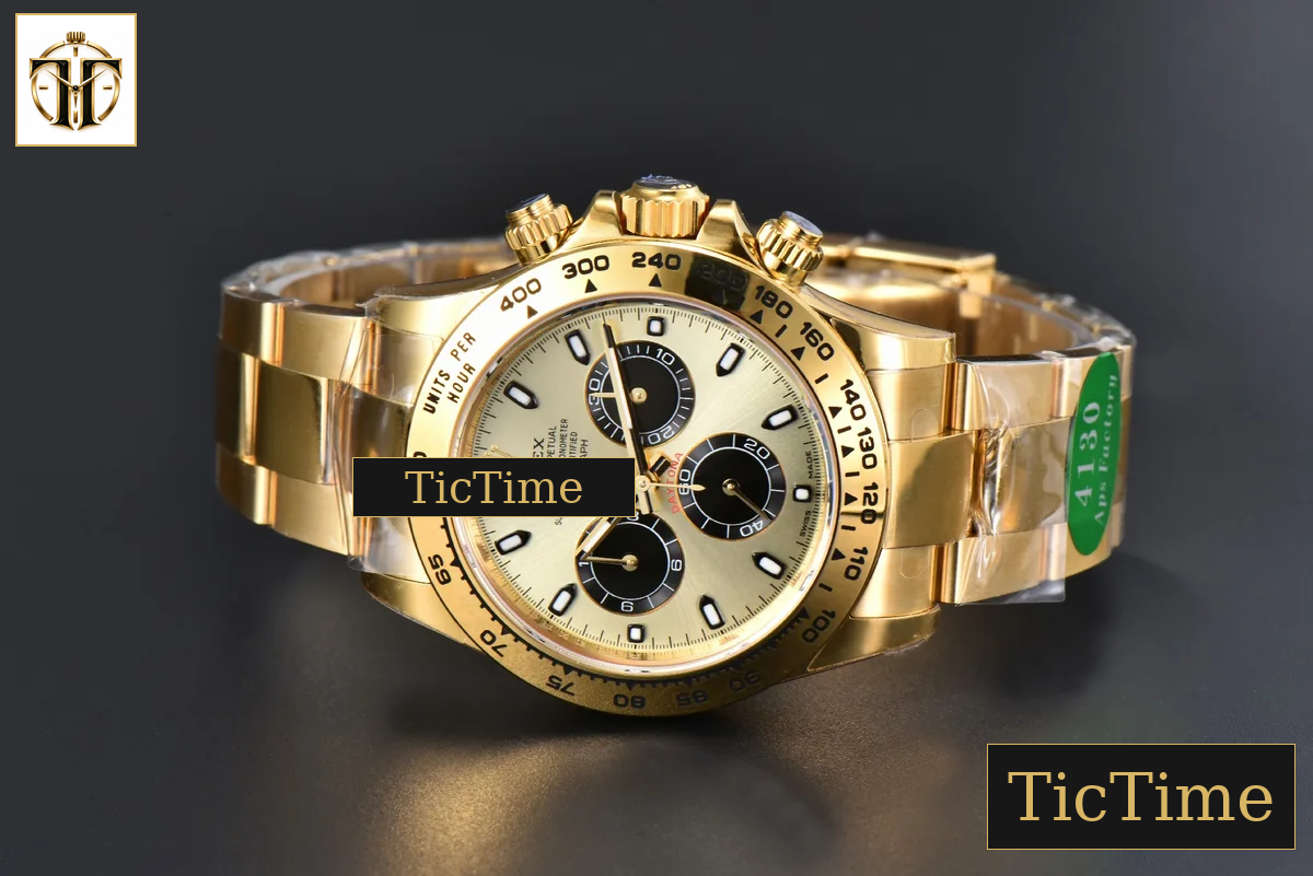 Daytona 116508 APSF YG YG Dial Lume Marker YG Bracelet SH4130 — foto 16