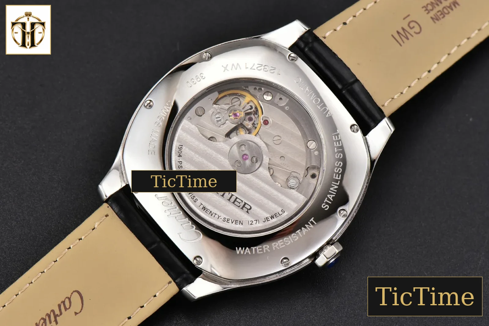 Drive de Cartier 40mm APSF Black Dial Black Leather Strap A23J — foto 17