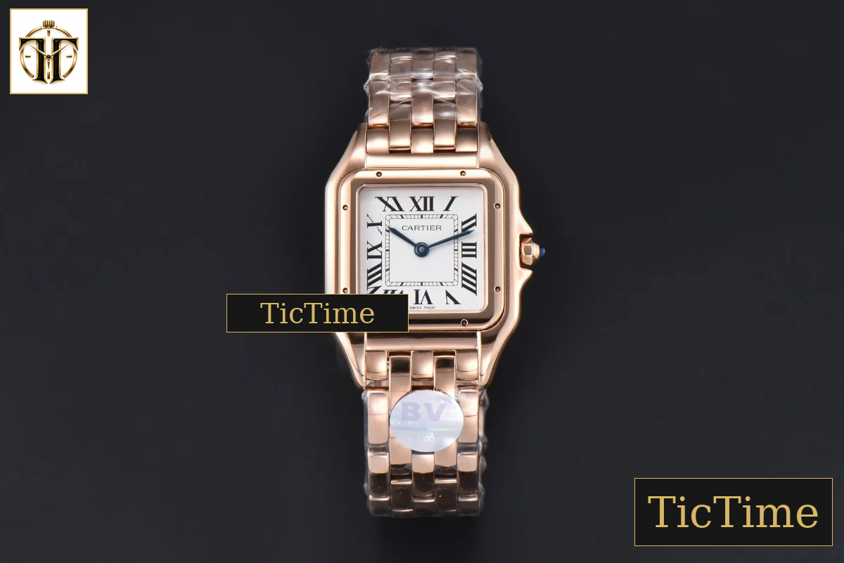 Panthère Secrete Ladies 27mm BVF RG White Dial RG Bracelet Ronda Quartz — foto 3
