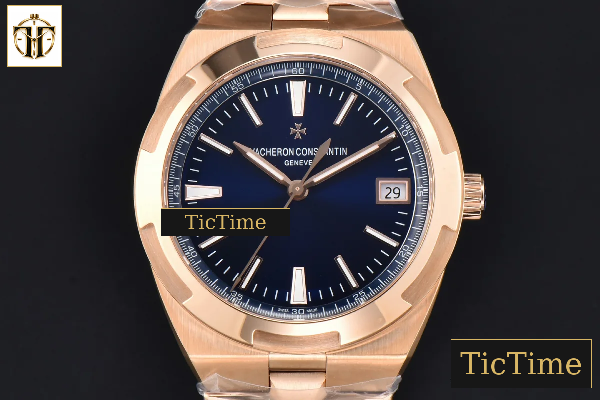 Overseas 4500V 41mm ZF RG Blue Dial RG Bracelet A5100 — foto 2