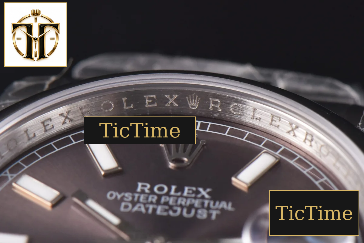 DateJust 36mm GMF SS Smooth Bezel Silver Dial Lume Marker Oyster Bracelet VR3235 — foto 9