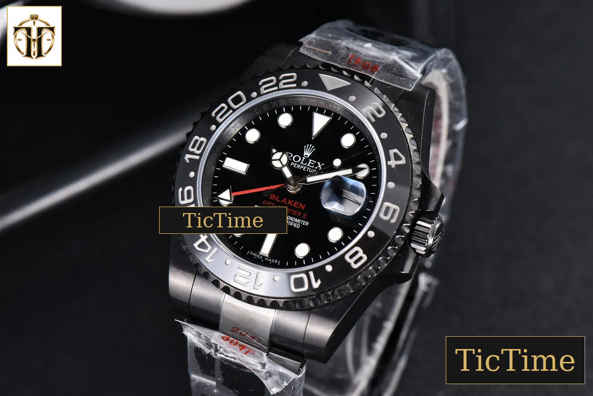 Blaken Submariner LN 116610 IPKF Red Hand PVD Bracelet A2836 — foto 4
