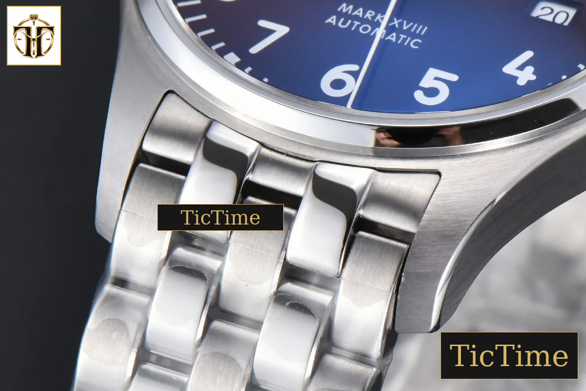 Mark XVIII IWC327013 40mm V7F Brown Dial SS Bracelet A2892 — foto 10