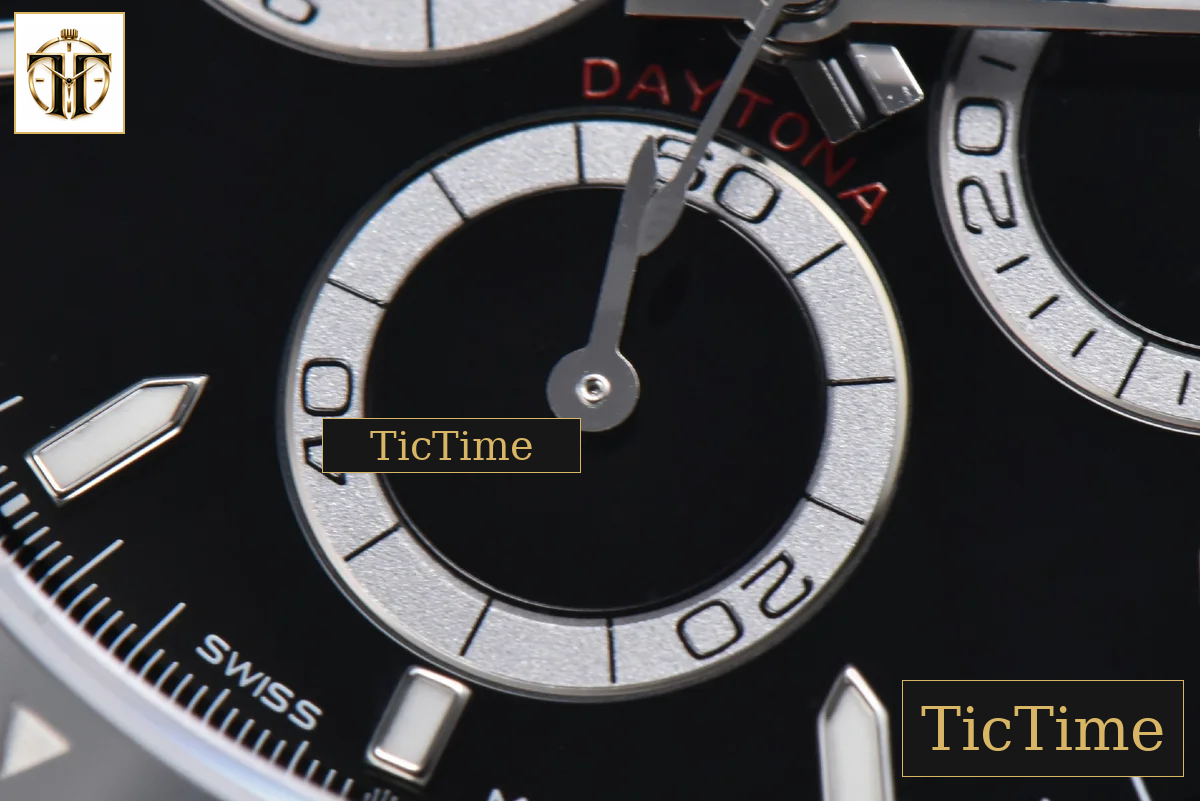 Daytona 904L 126500 40mm VSF Black Dial SS Braclet DD4131 — foto 9