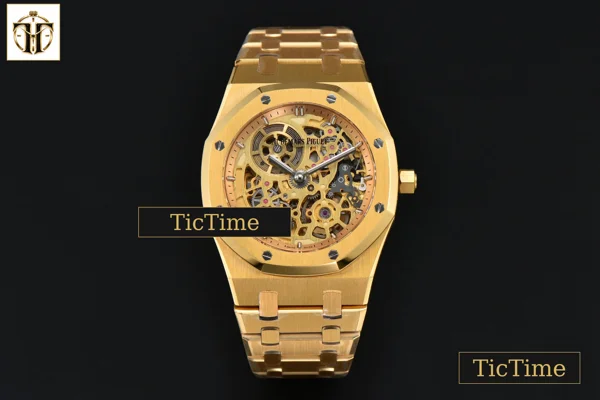 Foto frontal — Royal Oak 16204 39mm ZF YG Skeleton Dial YG Bracelet A7124