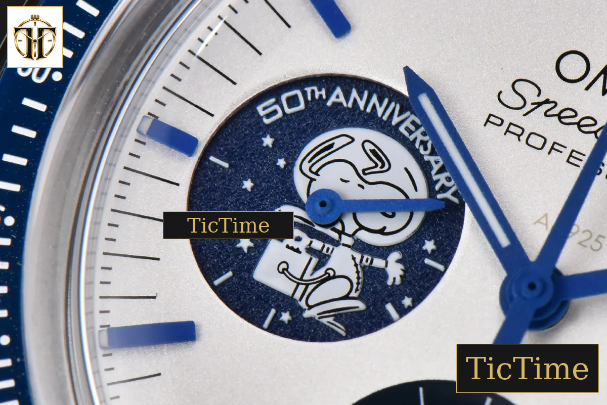 Speedmaster Professional ‘Snoopy’ 50th Anniversary Nylon Strap 42mm N1F A3861 — foto 6