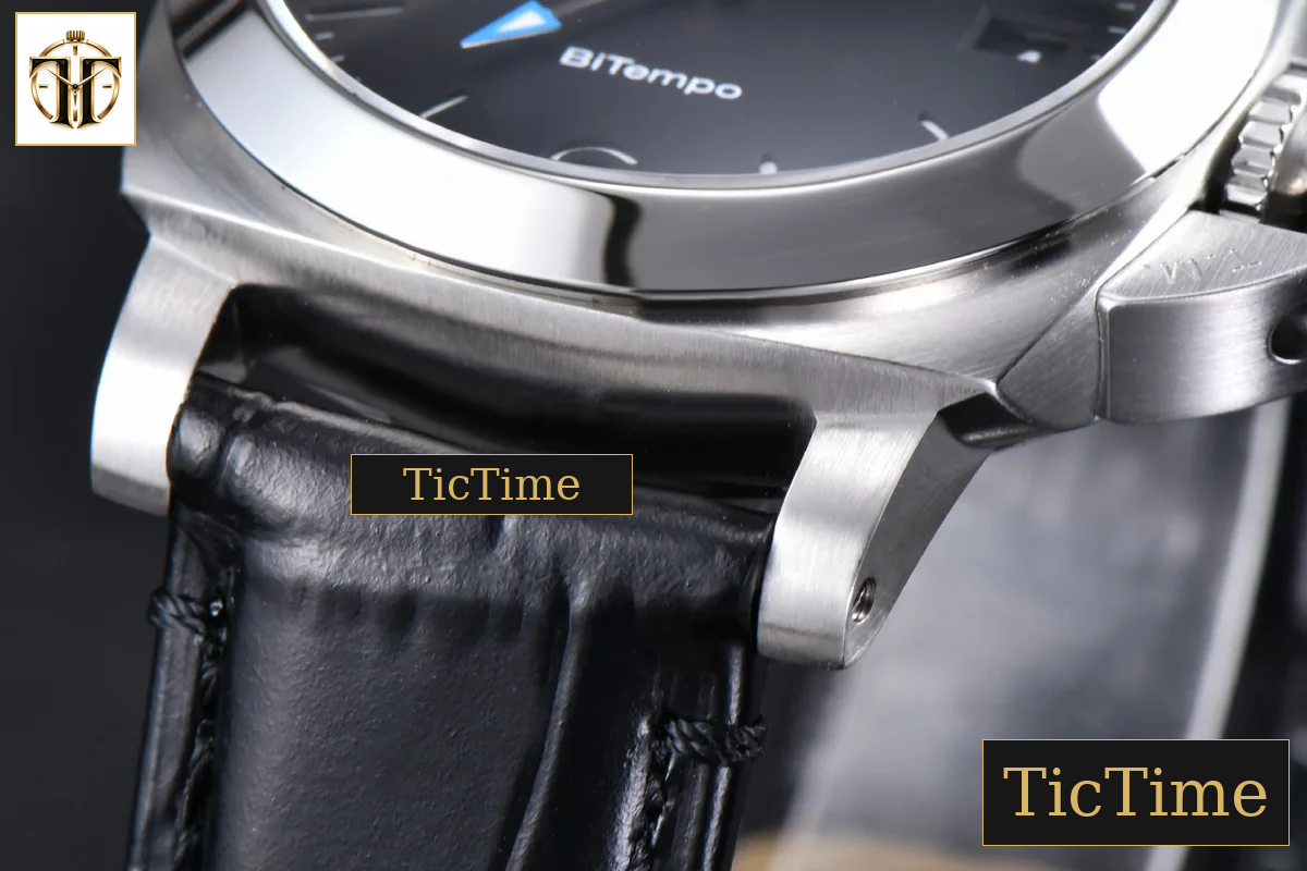 Luminor Quaranta BiTempo PAM1365 40mm VSF Black Dial Leather Strap P900 — foto 10