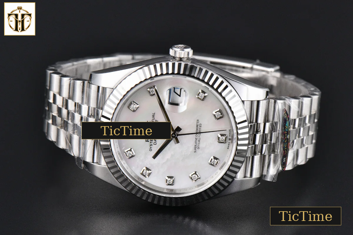 DateJust 904L 126334 41mm VF MOP Dial Diamond Marker Jubilee Bracelet DD3235 — foto 16