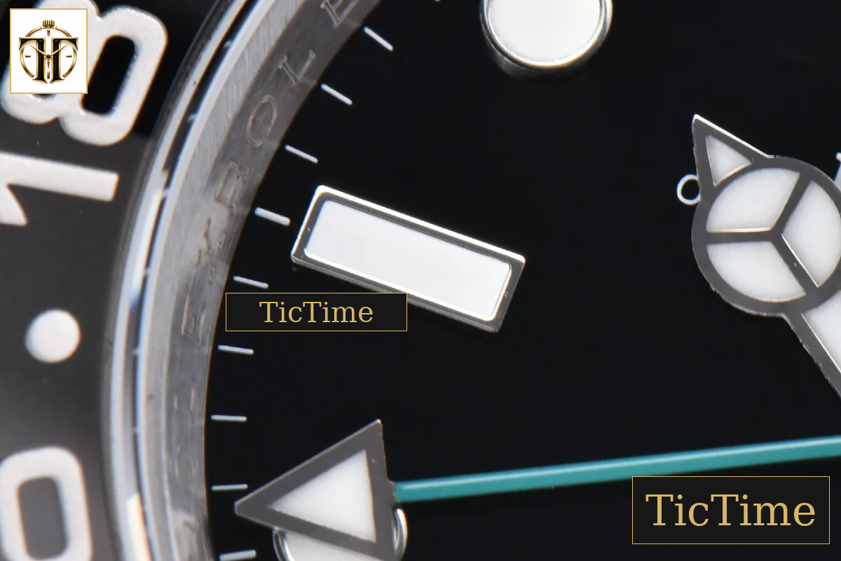 GMT Master II GRNR 904L 126710 40mm GMF Black/Gray Bezel Black Dial Osyter Bracelet VR3285 — foto 6