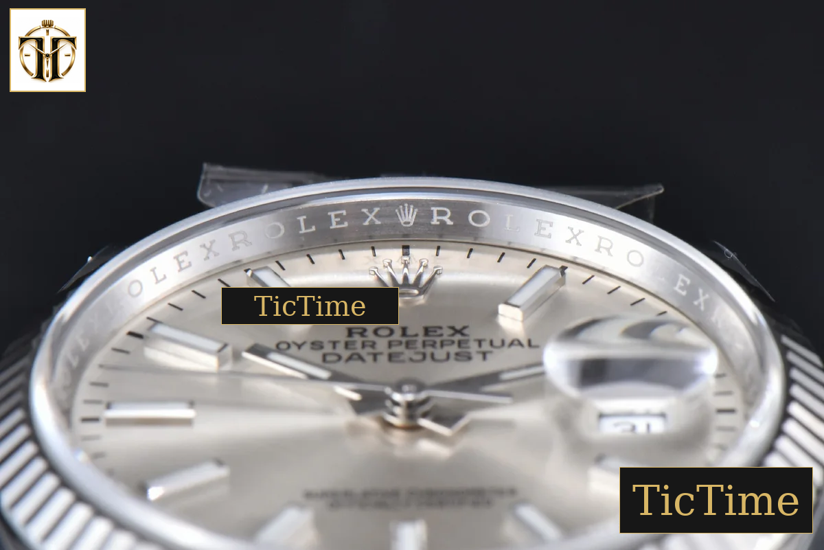 DateJust 126234 36mm Clean Factory Silver Dial Jubilee Bracelet VR3235 — foto 14
