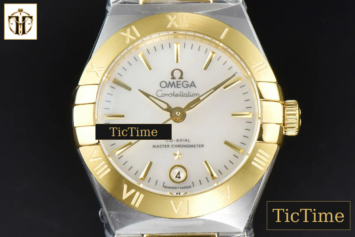 Constellation 29mm TWSF YG MOP Dial YG/SS Bracelet A8700 — foto 6