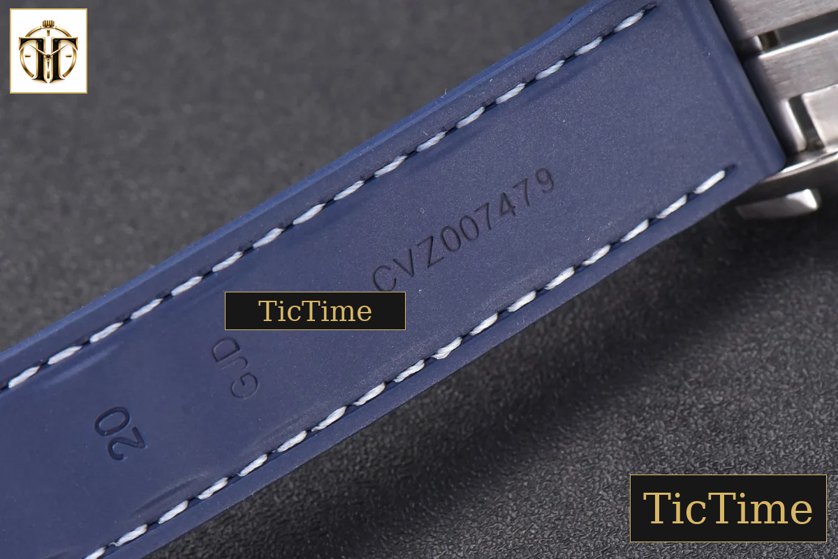 Aqua Terra 150M Seamaster 41mm VSF Gray Dial Blue Hands Blue Rubber Strap A8900 — foto 25