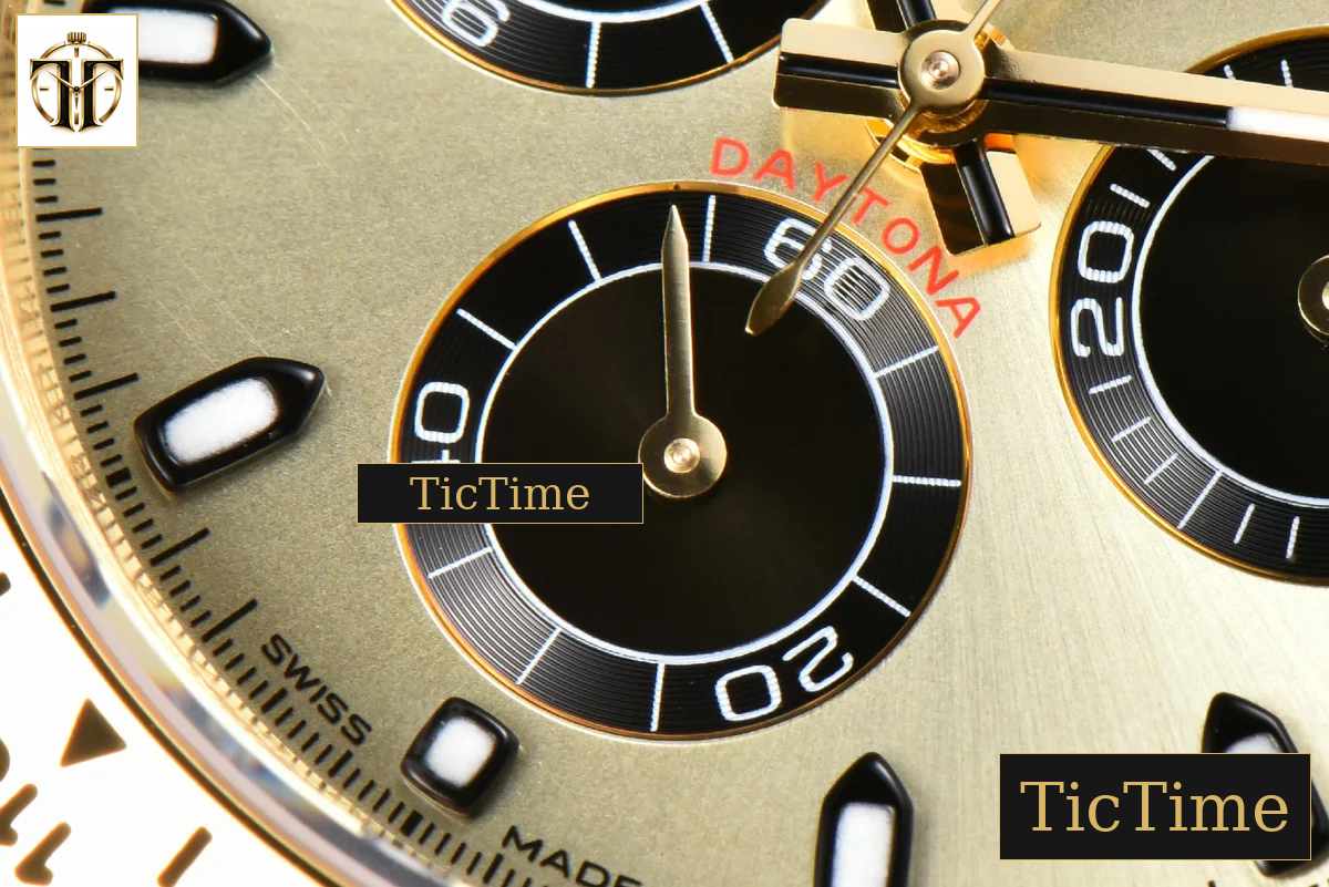 Daytona 116508 APSF YG YG Dial Lume Marker YG Bracelet SH4130 — foto 9