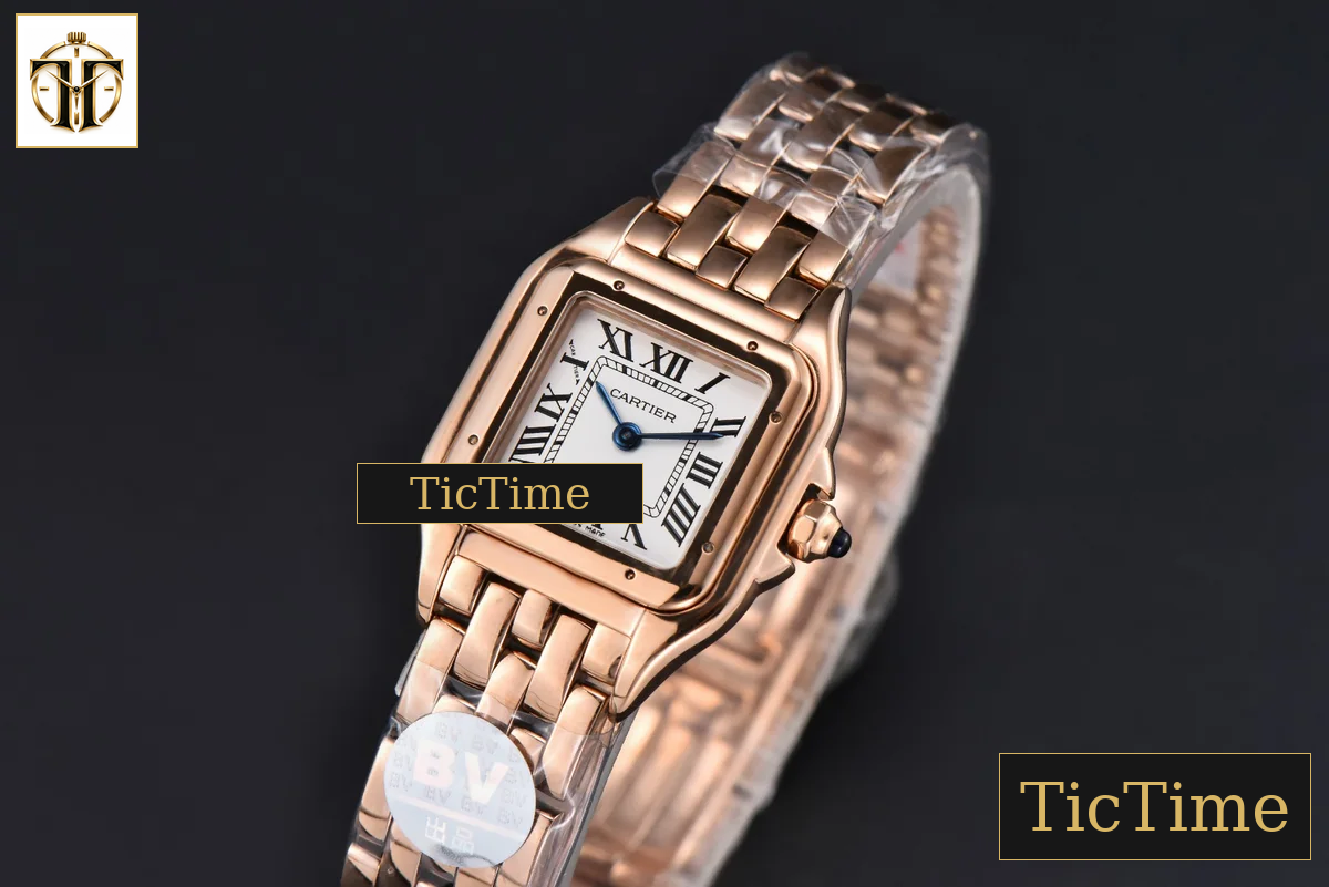Panthère Secrete Ladies 22mm BVF RG White Dial RG Bracelet Ronda Quartz — foto 5