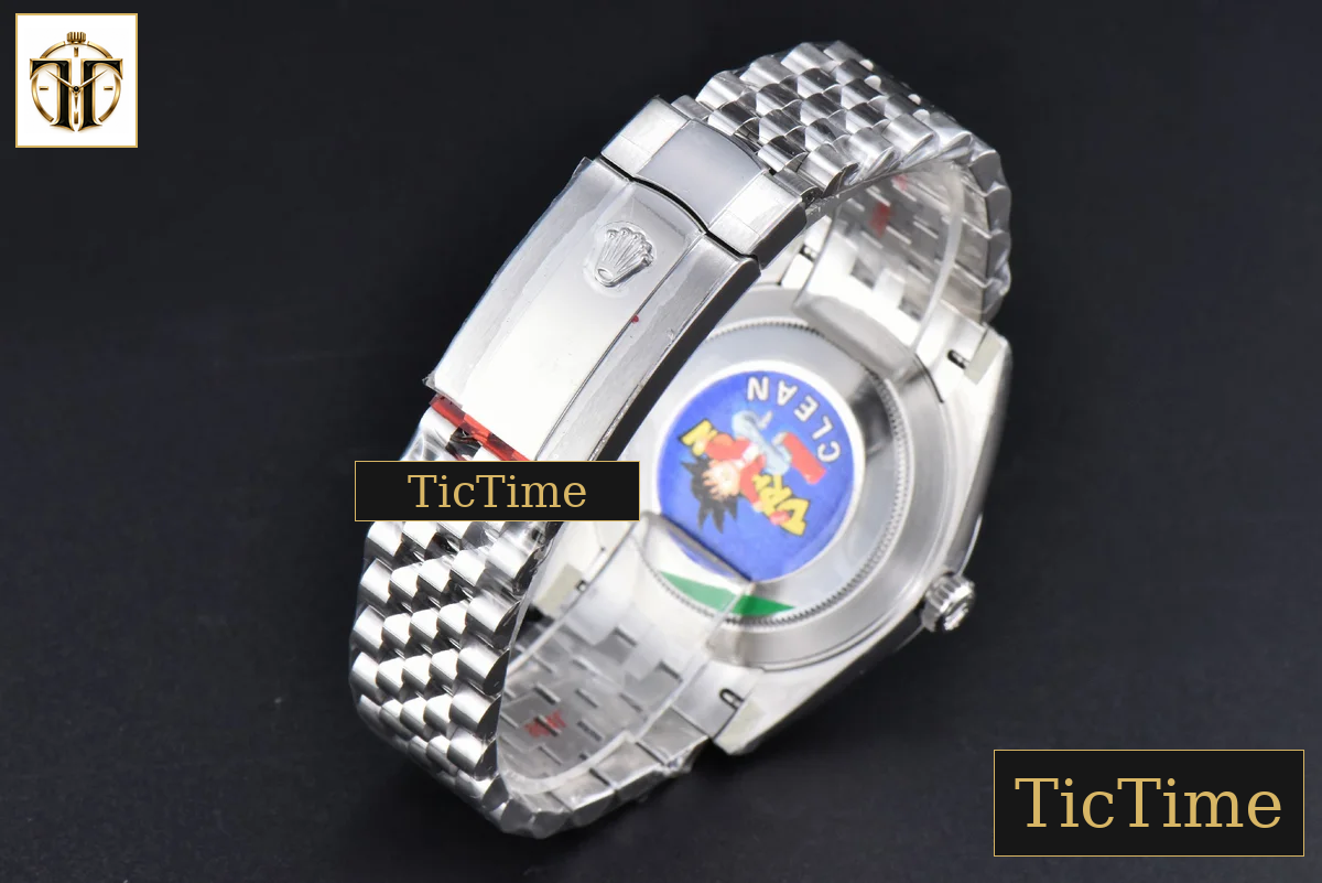 DateJust 126334 41mm Clean Factory Green Motif Dial Jubilee Bracelet VR3235 — foto 36