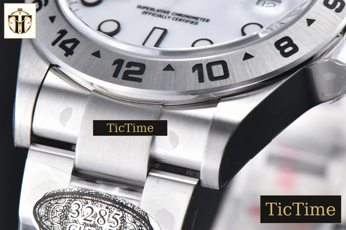 Explorer II 904L 226570 42mm Clean Factory White Dial SS Bracelet CHS DD3285 — foto 10