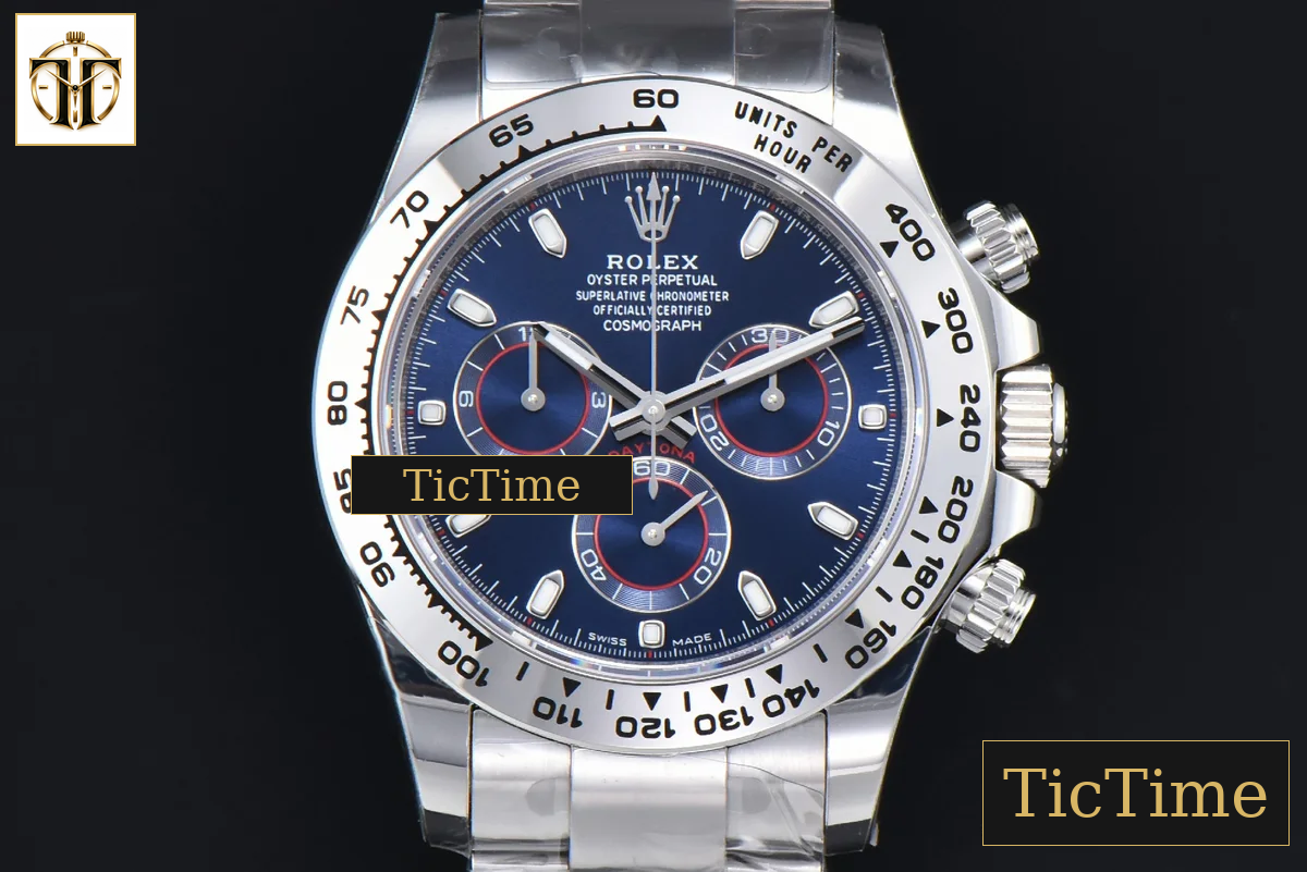 Daytona 116509 APSF SS Blue Dial Lume Marker SS Bracelet SH4130 — foto 2