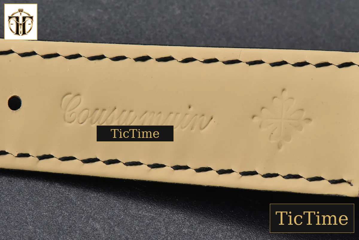 Calatrava 50th Anniversary 5057G 36.5mm IWF Gray Dial Leather Strap — foto 21