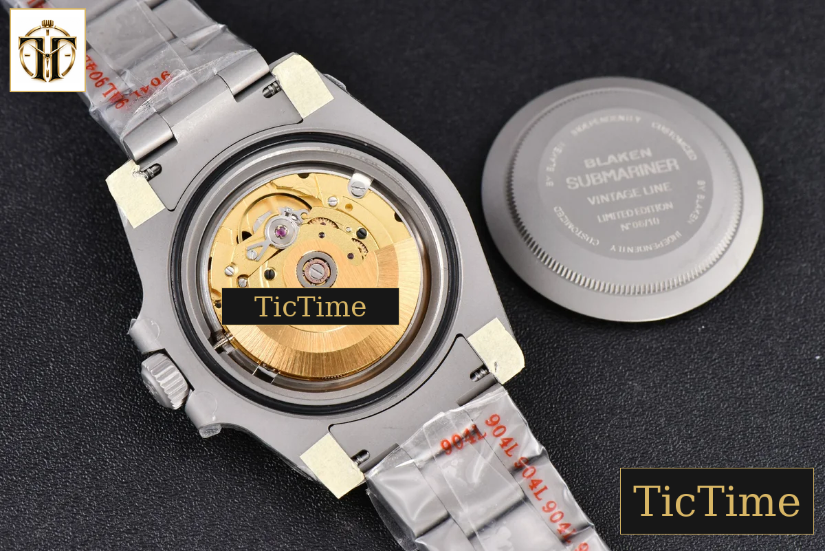 Submariner DIW Sandblasted 40mm VSF Black Carbon Dial SS Bracelet VS3135 — foto 22