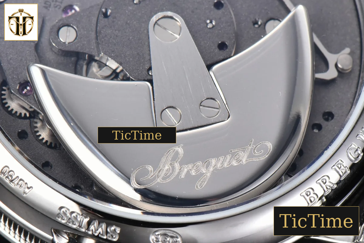 Tradition 7057BB 40mm ZF Gray Dial White Subdial Black Leather Strap A505 — foto 15