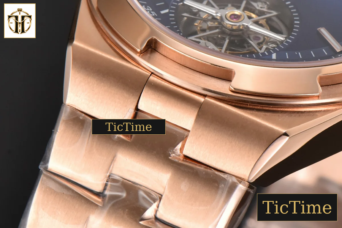 Overseas Tourbillon 6000V 42.5mm BBRF RG Blue Dial RG Bracelet Tourb — foto 10