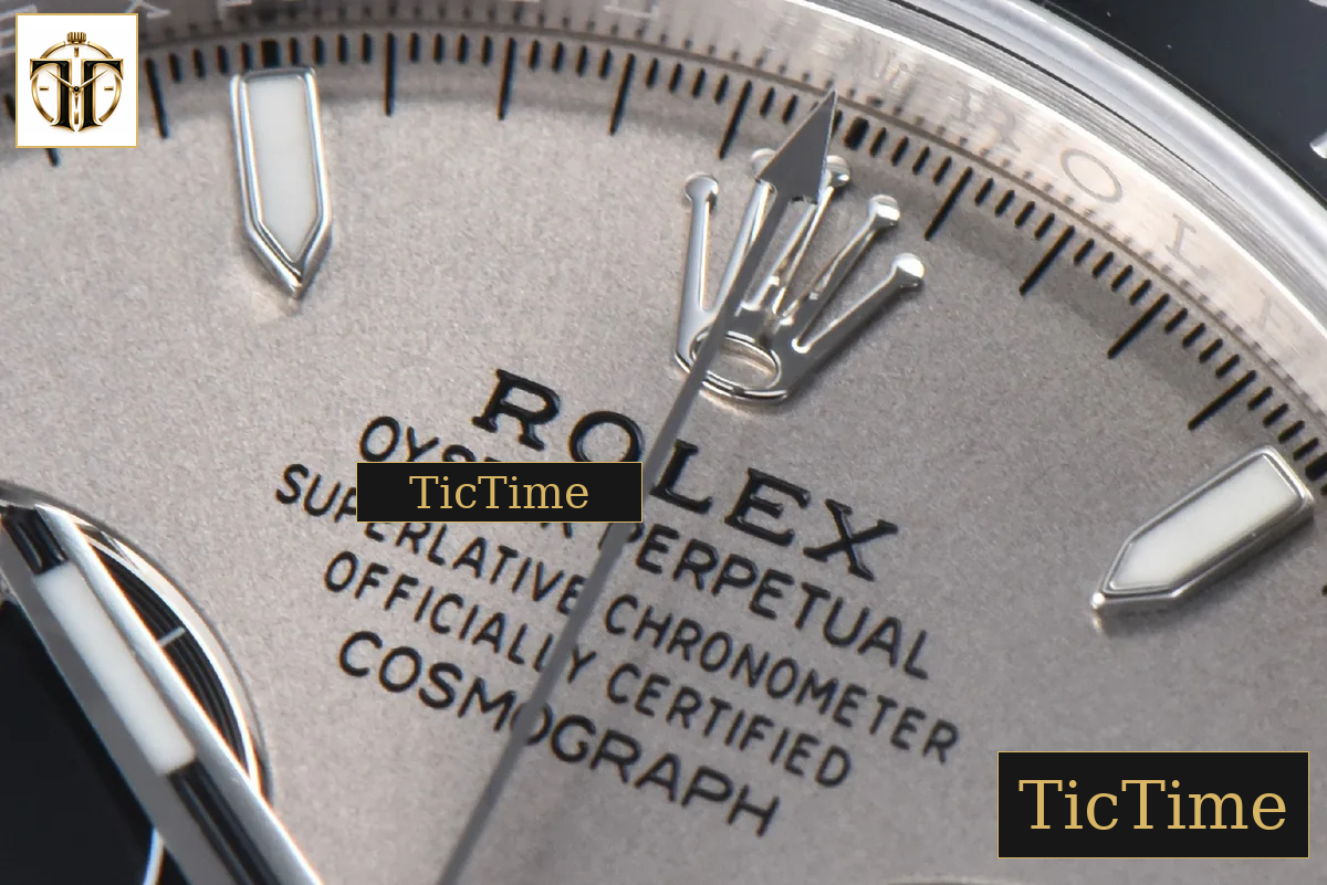 Daytona 904L 126519 40mm VSF Gray Black Subdial Oysterflex Strap DD4131 — foto 5