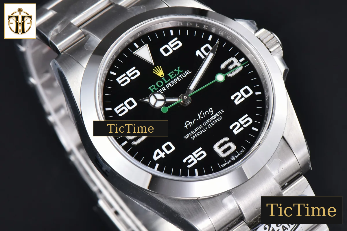 Air 904L Clean 126900 40mm King Factory Black Dial SS Bracelet VR3230 — foto 14
