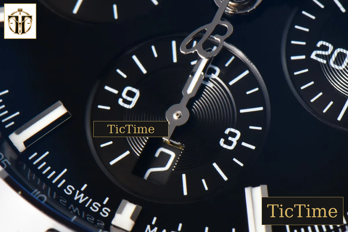 Chronomat B01 44mm BLSF Black Bezel Black Dial Rubber Strap 7750 — foto 8