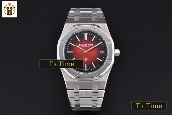 Foto frontal — Royal Oak 16202 39mm ZF Titanium Gradient Red Dial SS Bracelet V2 A2121