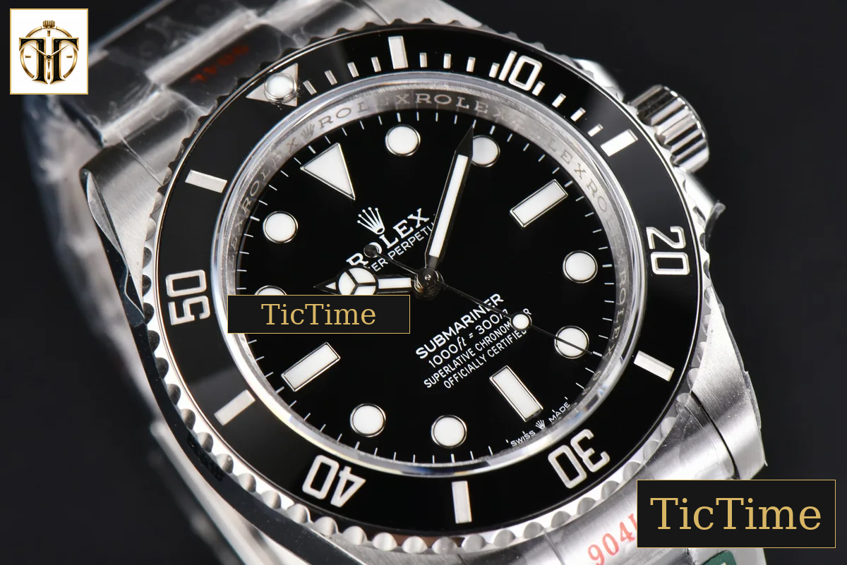 Submariner LN No Date 124060 41mm King Factory SS Bracelet VR3230 — foto 12
