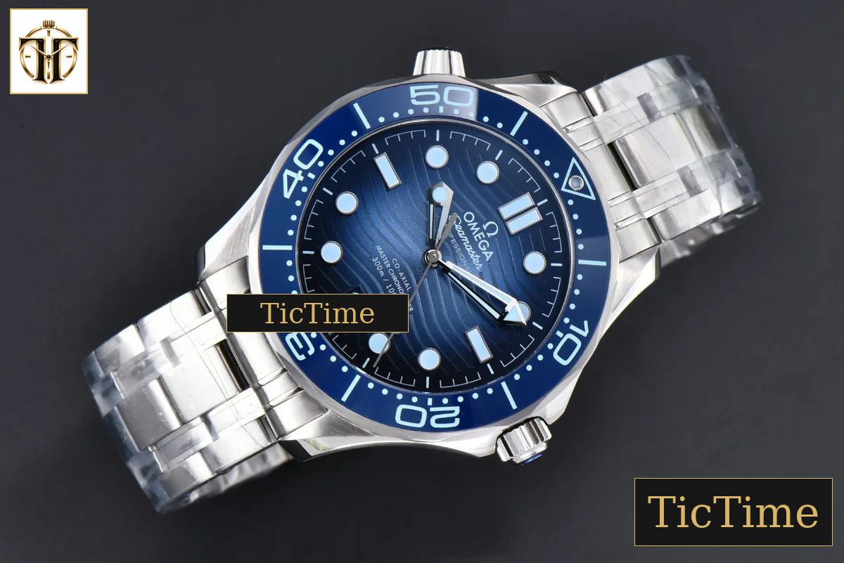 Seamaster Diver 300M Summer 42mm VSF Blue Dial SS Bracelet VS8800 — foto 4