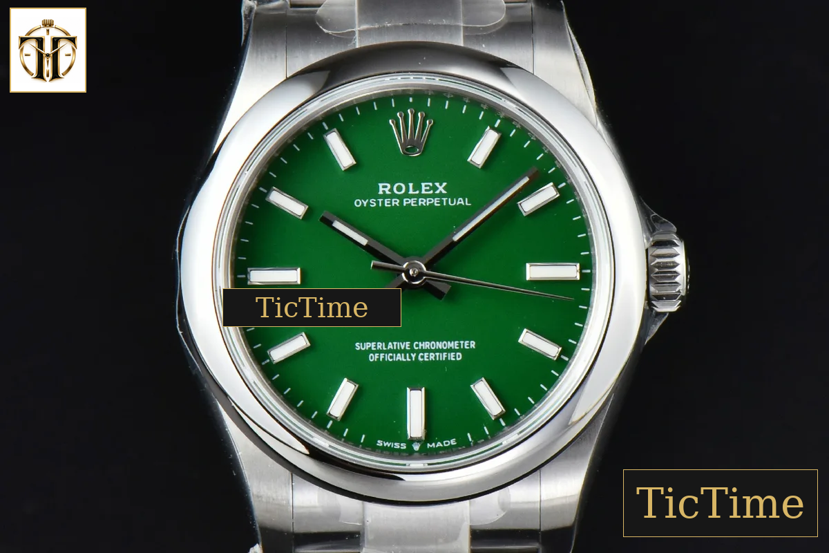 Oyster Perpetual 277200 31mm EWF Green Dial SS Bracelet A3230 — foto 2