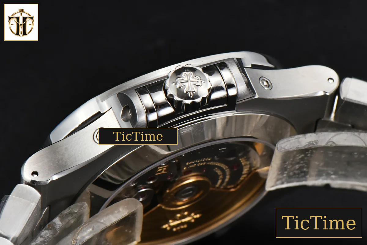 Nautilus Full Function 5726 PPF Gray Dial SS Bracelet A324 — foto 12