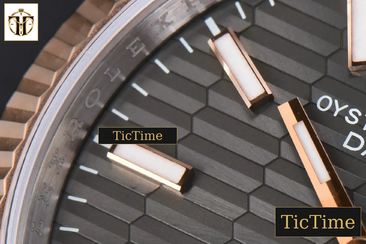 DateJust 126231 36mm VSF RG/SS Gray Motif Dial Jubilee Bracelet VS3235 — foto 6