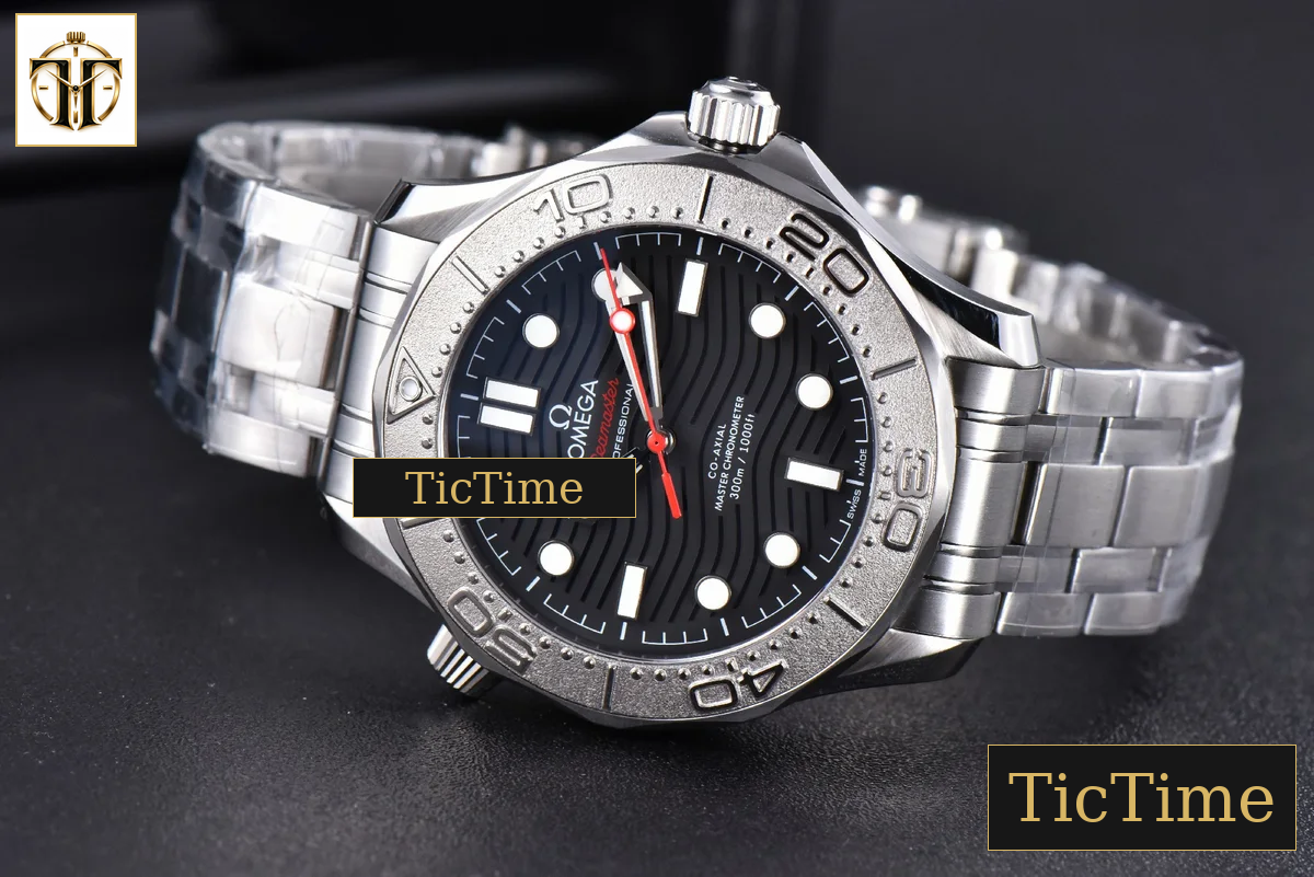 Seamaster Diver 300M Nekton 42mm VSF Black Dial Black SS Bracelet A8806 — foto 27