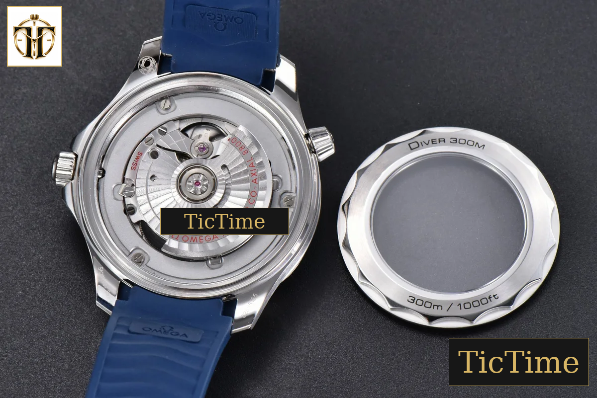 Seamaster Diver 300M 42mm ZF Blue Ceramic Blue Dial Blue Rubber Strap A8800 — foto 19