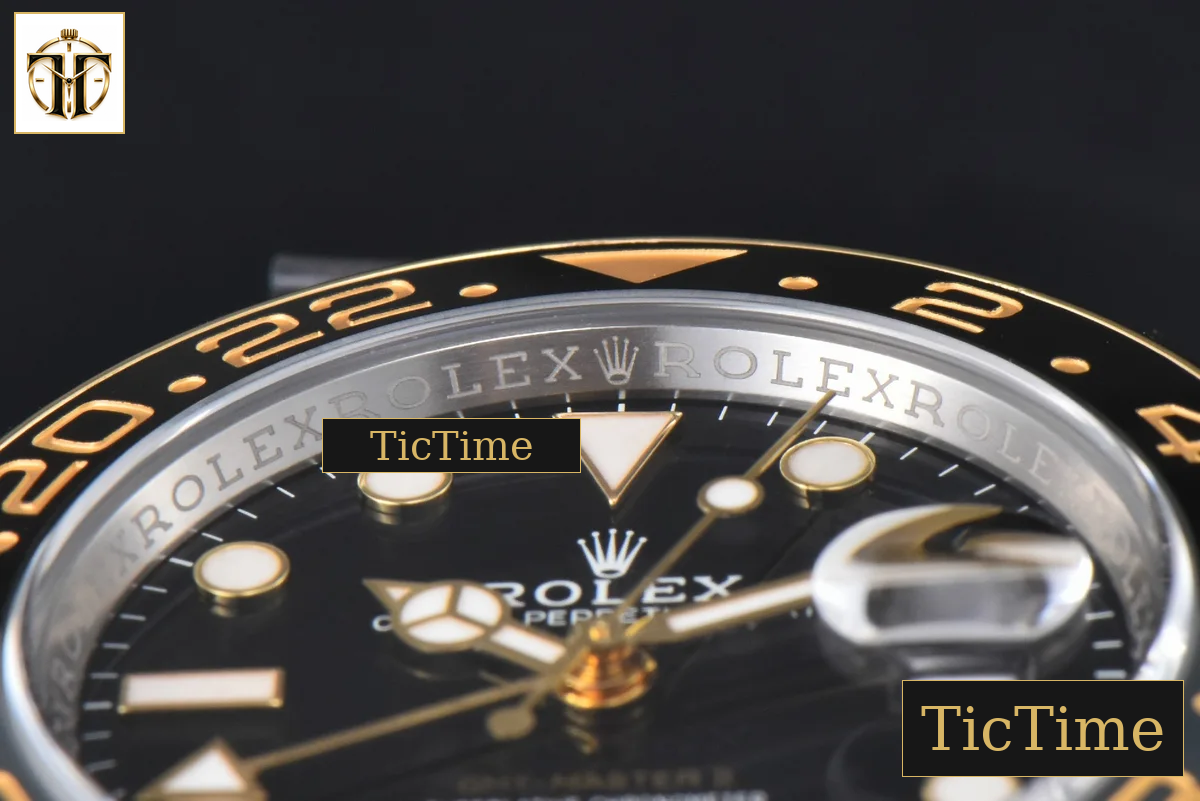 GMT Master II 126713 40mm Clean Factory YG/SS Black/Gray Bezel Black Dial Jubilee Bracelet DD3285 — foto 13