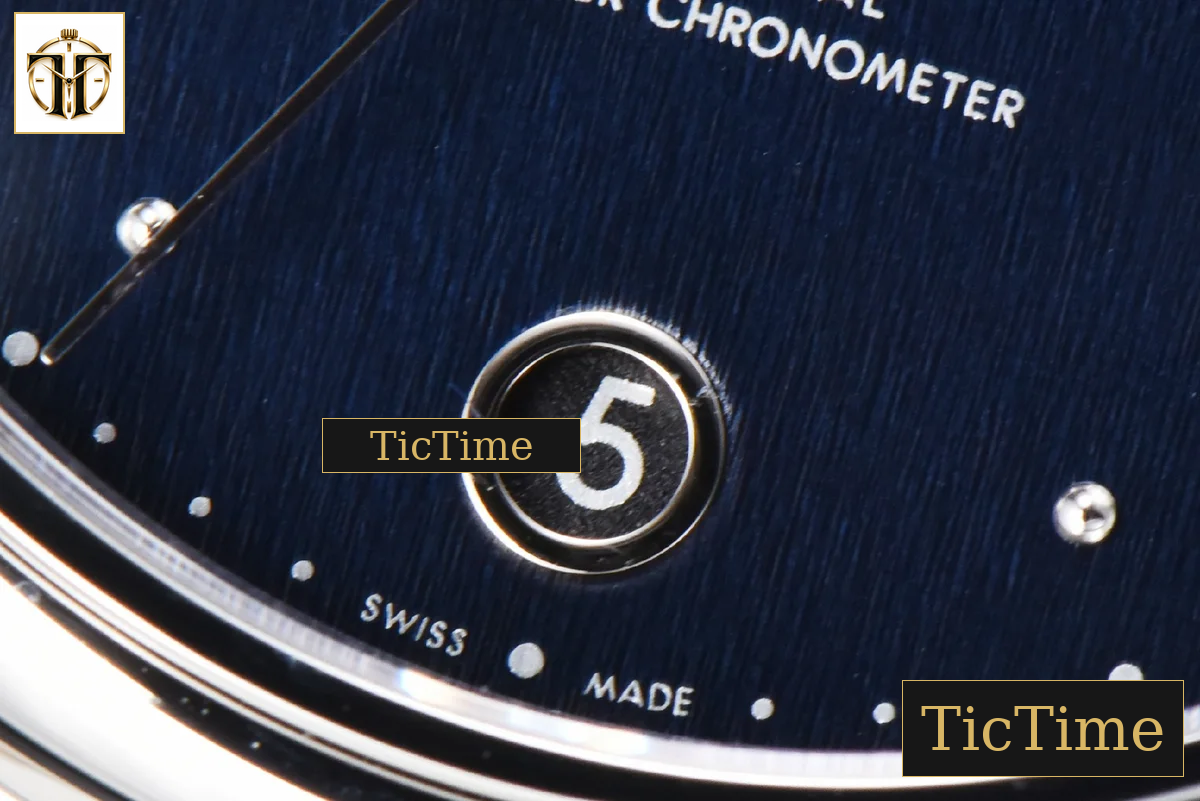 De Ville Ladies Prestige 34mm VSF Blue Dial SS Bracelet A8800 — foto 8
