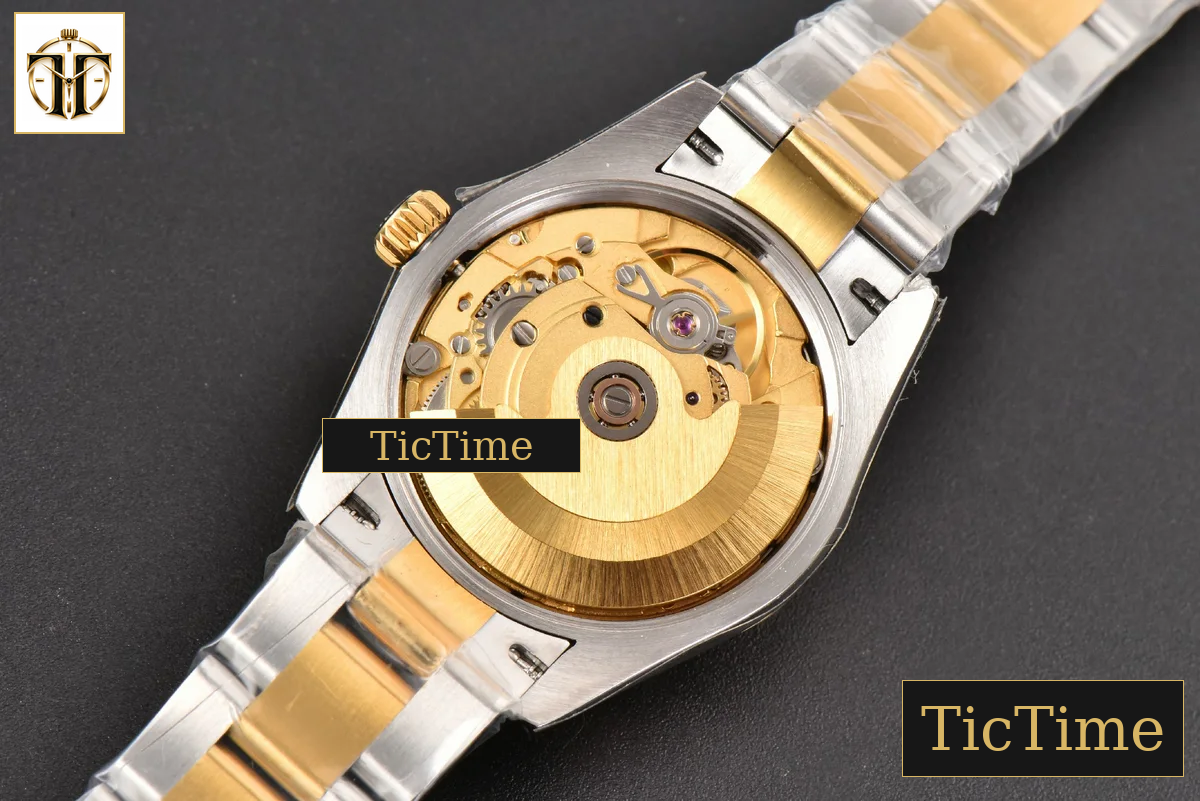 DateJust Ladies 904L 31mm WF YG/SS Diamond Smooth White Dial Roma Marker Oyster Bracelet A2671 — foto 22