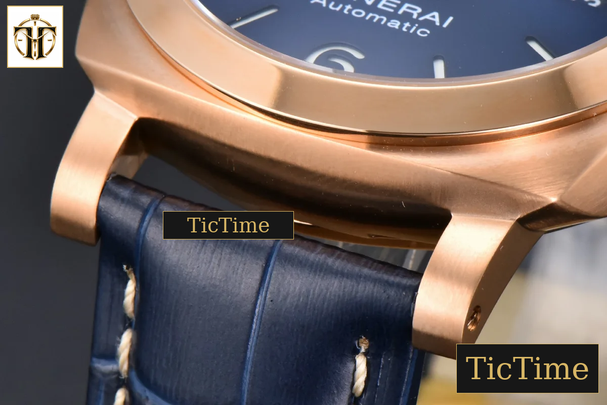 PAM1112 44mm TTF RG 44 Blue Dial Blue Leather Strap P9010 — foto 10