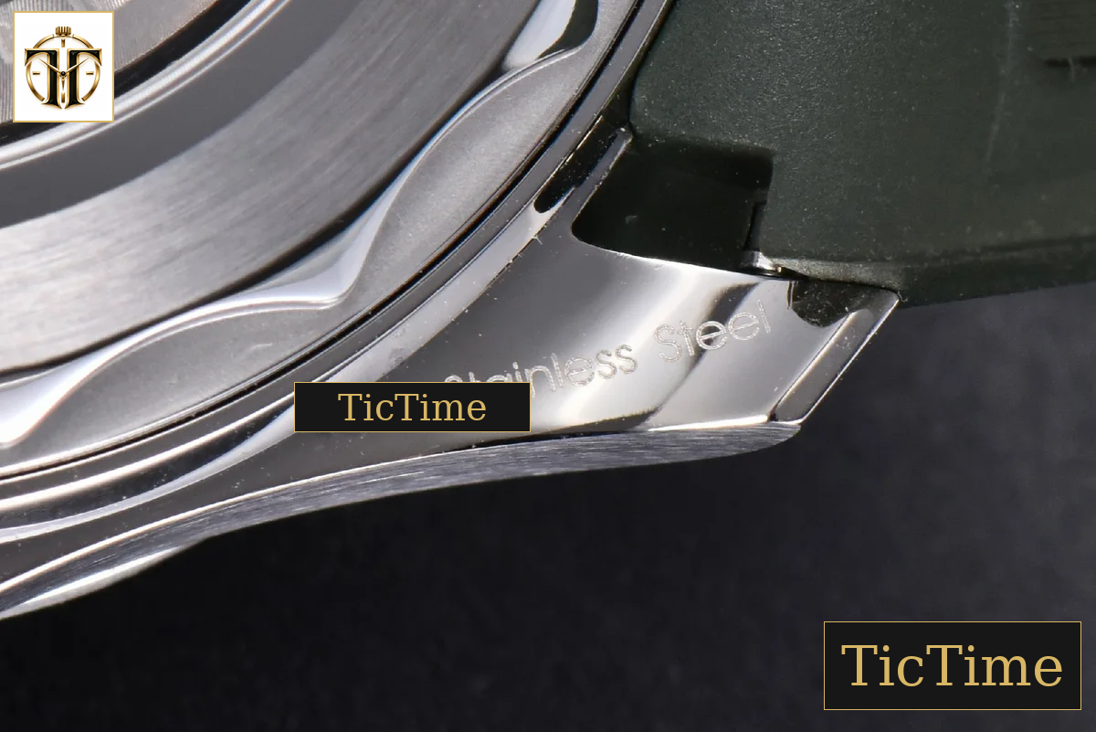 Seamaster Diver 300M 42mm ZF Green Ceramic Green Dial Green Rubber Strap A8800 — foto 17