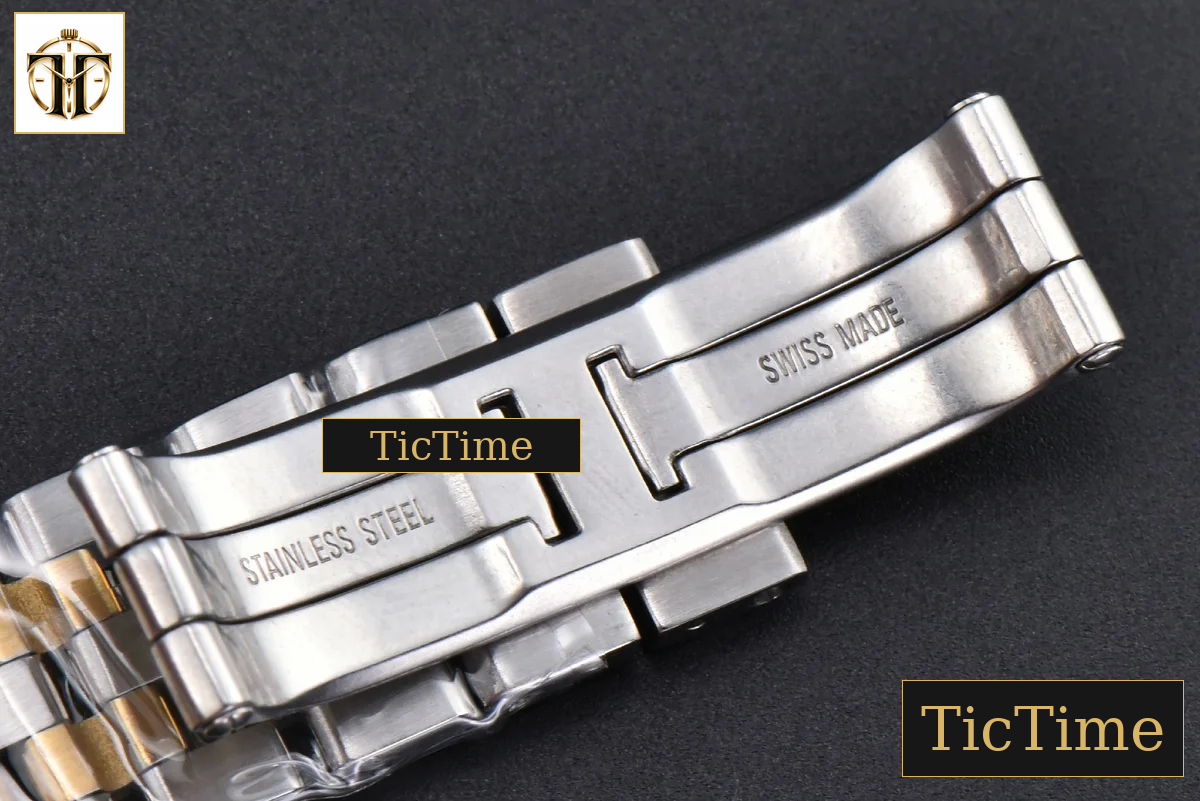 Panthère 27mm AF SS/YG Diamond Bezel White Dial SS/YG Bracelet Ronda Quartz — foto 23