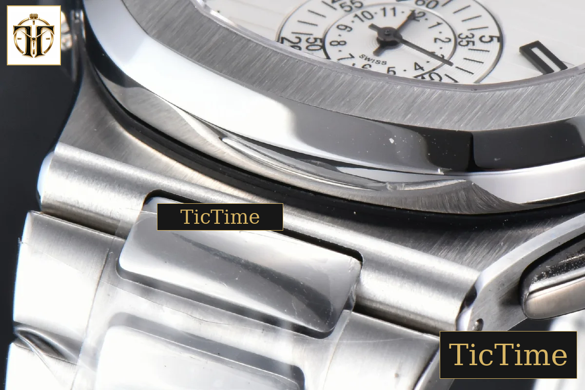 Nautilus 5980 40.5mm PPF White Dial SS Bracelet A28-520 — foto 11