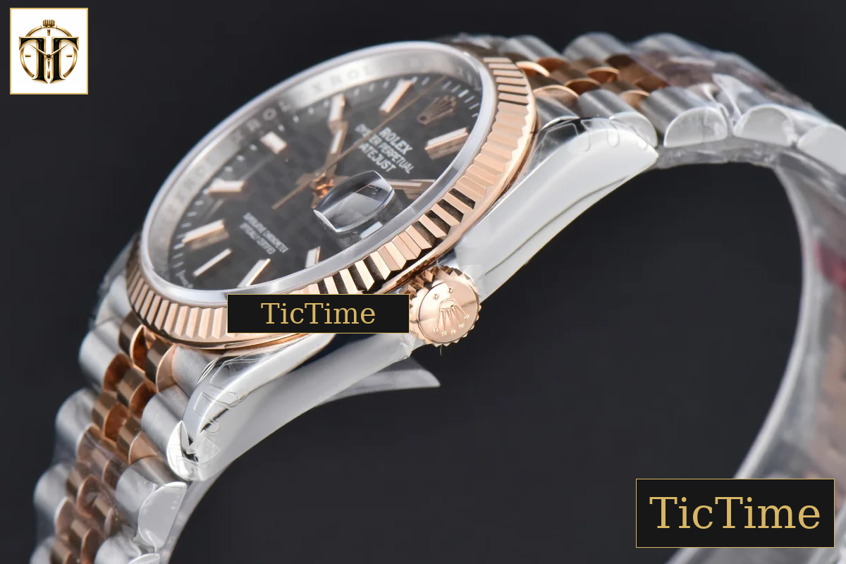 DateJust 126231 36mm VSF RG/SS Gray Motif Dial Jubilee Bracelet VS3235 — foto 11
