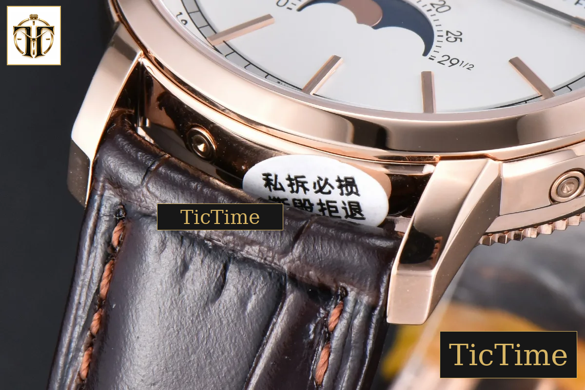 Traditionnelle 4010T 41mm MXF RG White Dial Brown Leather Strap A2460QCL — foto 10
