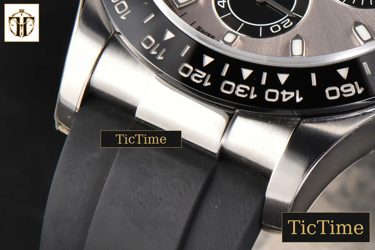 Daytona 116519 Clean Factory Ceramic Grey Dial Oysterflex Strap SA4130 — foto 10