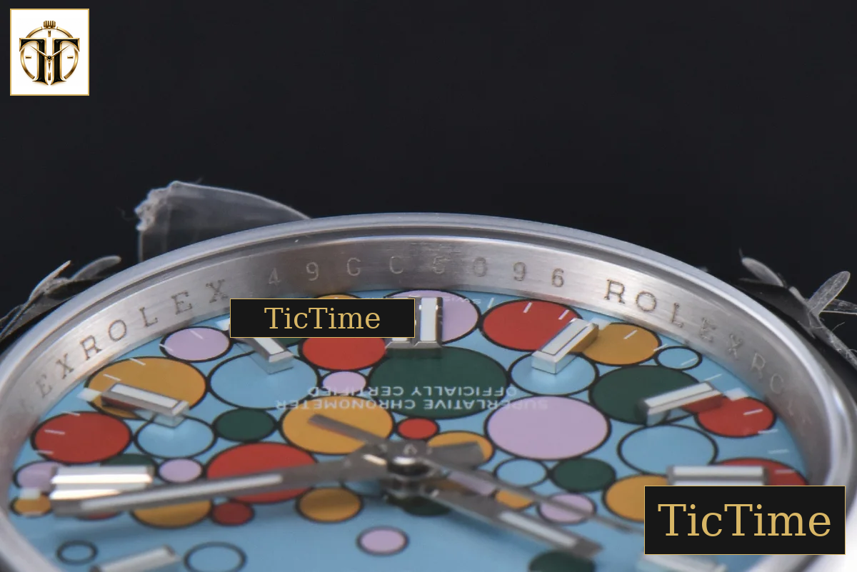 Oyster Perpetual 904L Smooth Bezel 126300 41mm GMF Tiffany Blue Ballon Dial SS Bracelet VR3230 — foto 14